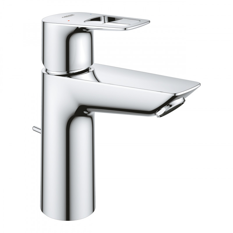 Grohe BauLoop M bateria umywalkowa z korkiem automatycznym chrom połysk 23762001