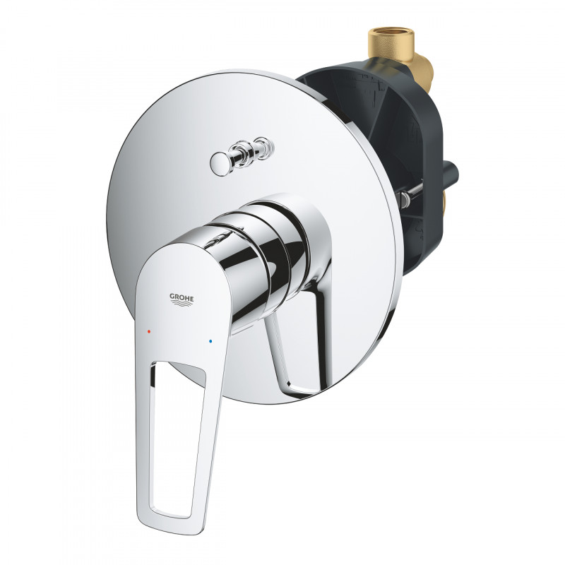 Grohe BauLoop podtynkowa bateria prysznicowo-wannowa chrom połysk 29081001