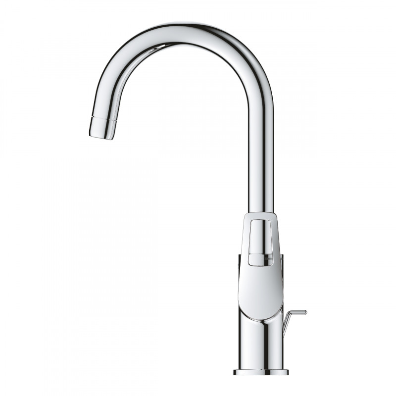 Grohe BauLoop L bateria umywalkowa z korkiem automatycznym chrom połysk 23763001