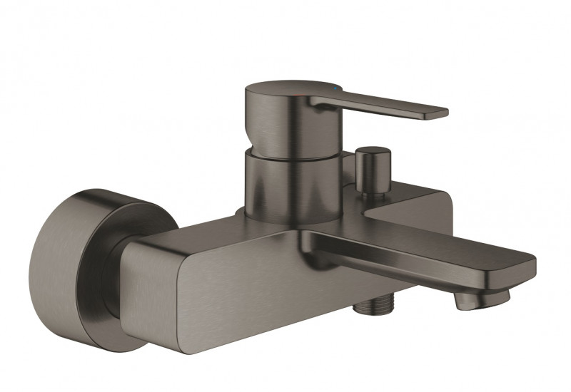 Grohe Lineare bateria wannowa ścienna grafit szczotkowany Brushed Hard Graphite 33849AL1