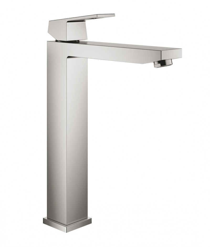 Grohe Eurocube bateria umywalkowa wysoka bez korka stal nierdzewna 23406DC0