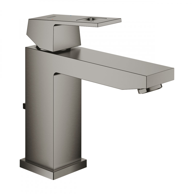 Grohe Eurocube bateria umywalkowa z korkiem grafit szczotkowany Brushed Hard Graphite 23445AL0
