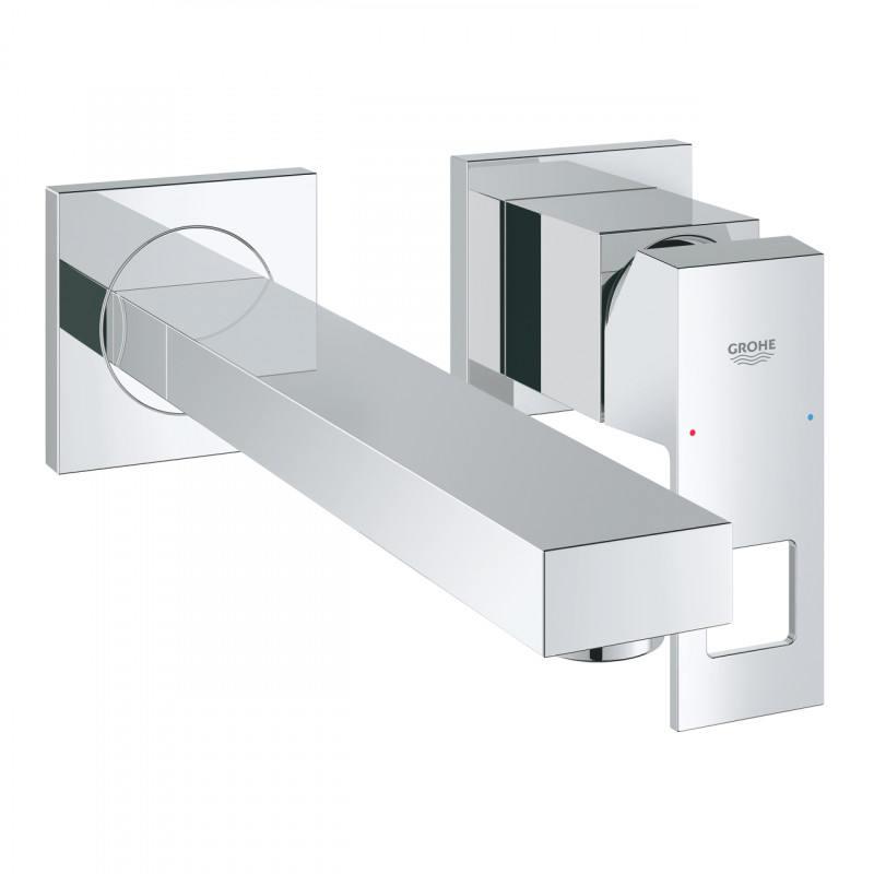 Grohe Eurocube bateria umywalkowa podtynkowa dwuotworowa 231mm chrom połysk 23447000