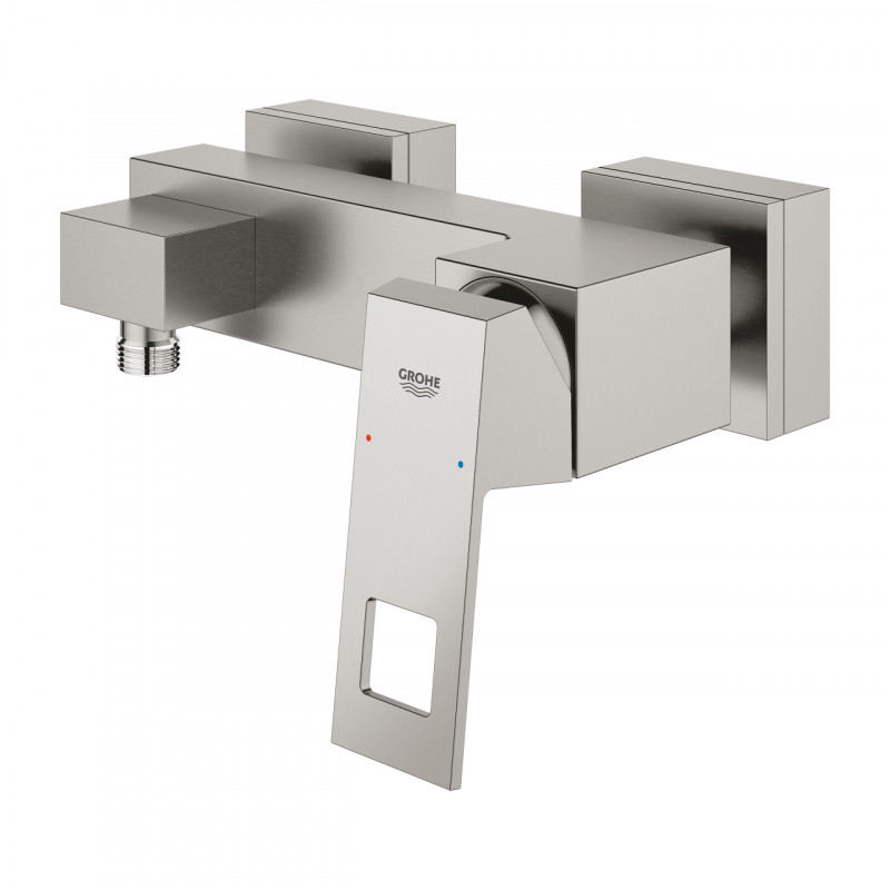 Grohe Eurocube bateria prysznicowa ścienna stal nierdzewna 23145DC0