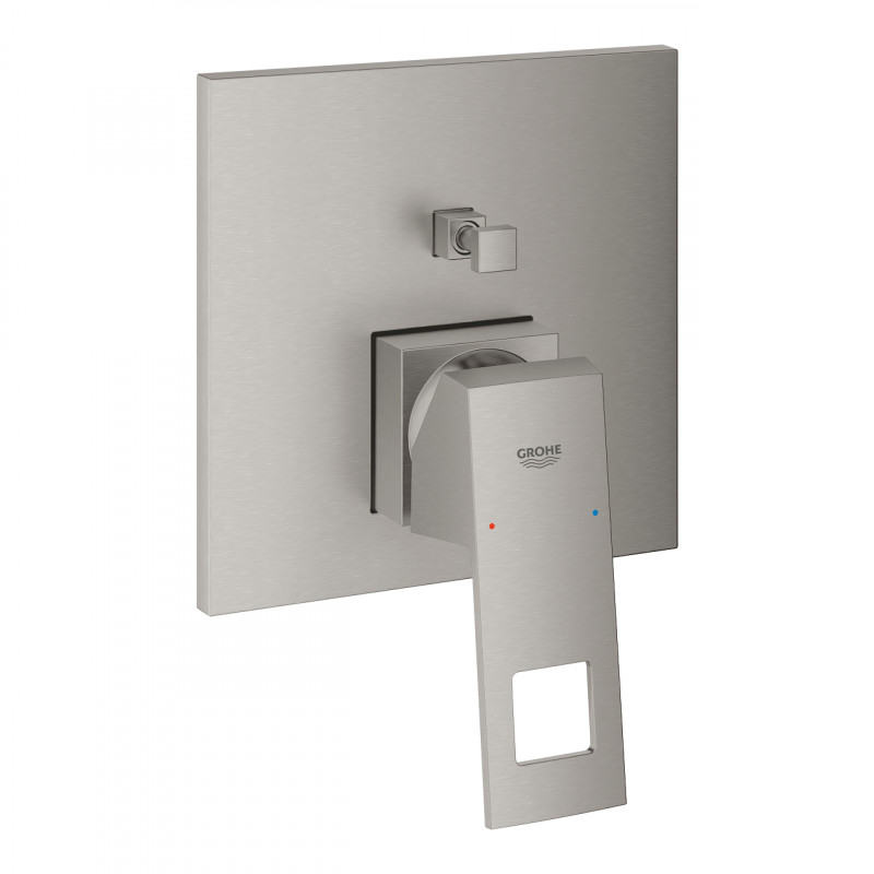 Grohe Eurocube bateria prysznicowo-wannowa podtynkowa stal nierdzewna 24062DC0