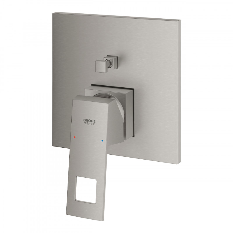 Grohe Eurocube bateria prysznicowo-wannowa podtynkowa stal nierdzewna 24062DC0