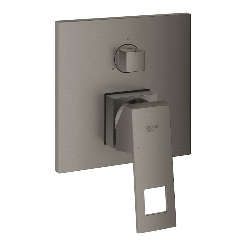 Grohe Eurocube podtynkowa bateria 3-drożna grafit szczotkowany Brushed Hard Graphite 24094AL0
