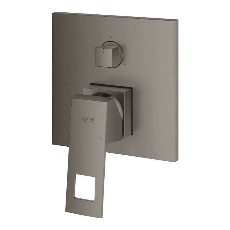 Grohe Eurocube podtynkowa bateria 3-drożna grafit szczotkowany Brushed Hard Graphite 24094AL0