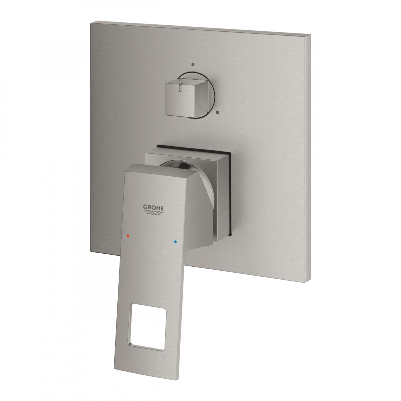 Grohe Eurocube podtynkowa bateria 3-drożna stal nierdzewna 24094DC0