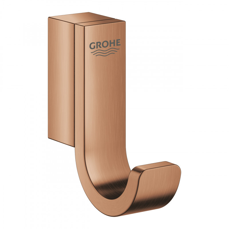 Grohe Selection wieszak haczyk pojedynczy złoty szczotkowany brushed warm sunset 41039DL0