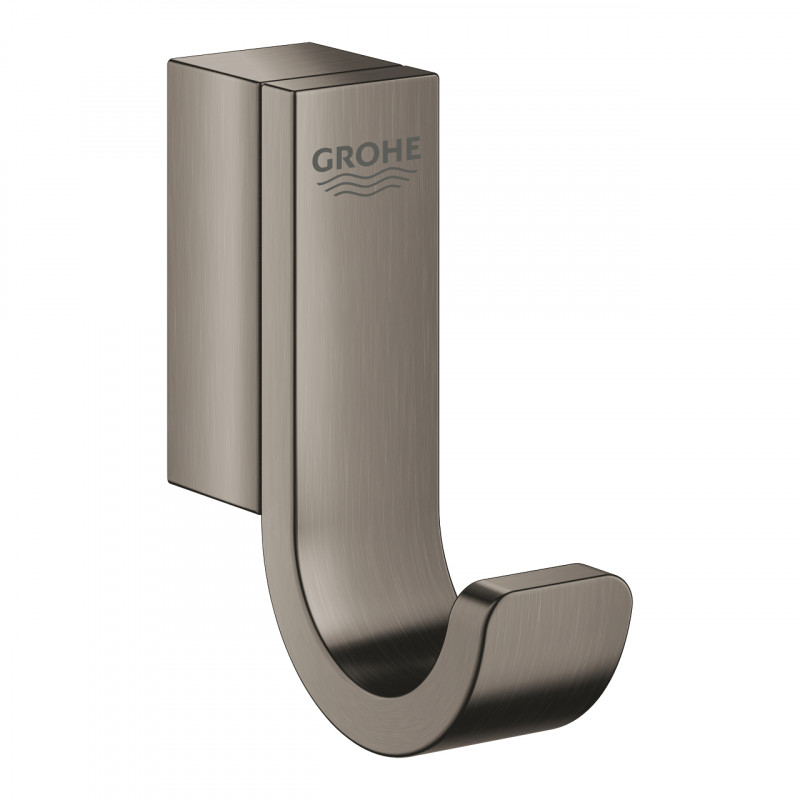 Grohe Selection wieszak haczyk pojedynczy grafit szczotkowany brushed hard graphite 41039AL0
