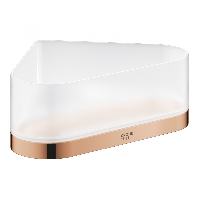 Grohe Selection narożna półka prysznicowa złoto polerowane warm sunset 41038DA0