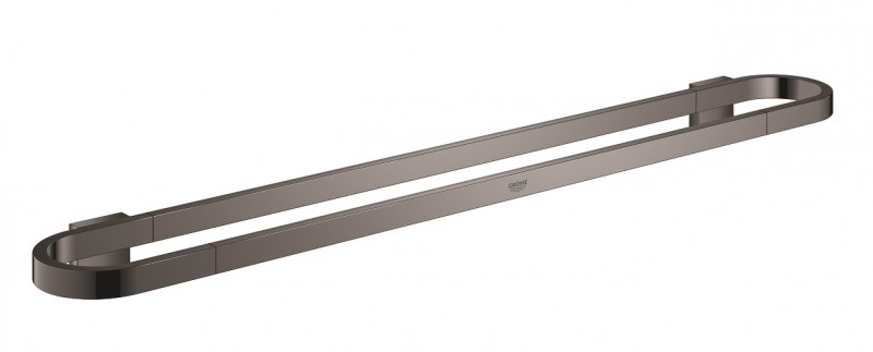 Grohe Selection wieszak na ręcznik kąpielowy, uchwyt do półki grafit polerowany hard graphite 41056A00