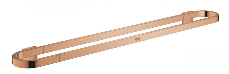 Grohe Selection wieszak na ręcznik kąpielowy, uchwyt do półki złoty polerowany warm sunset 41056DA0