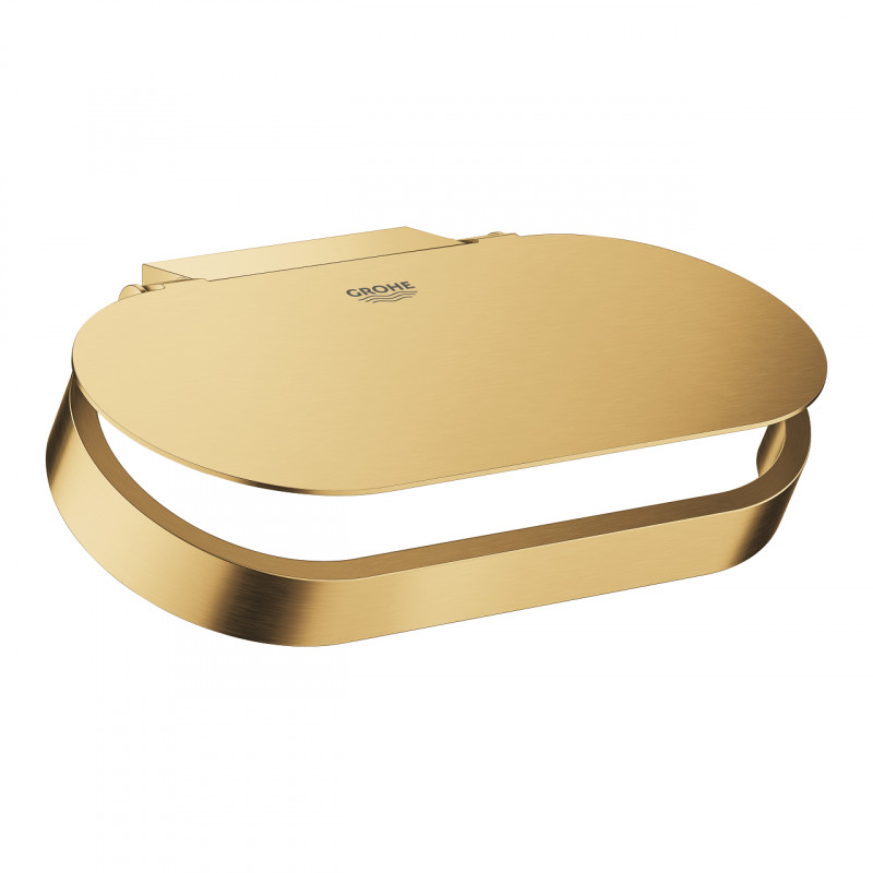 Grohe Selection uchwyt na papier z pokrywą złoto szczotkowane brushed cool sunrise 41069GN0