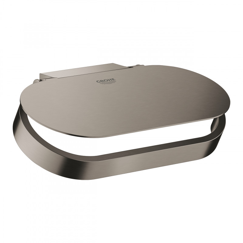 Grohe Selection uchwyt na papier z pokrywą grafit szczotkowany brushed hard graphite 41069AL0