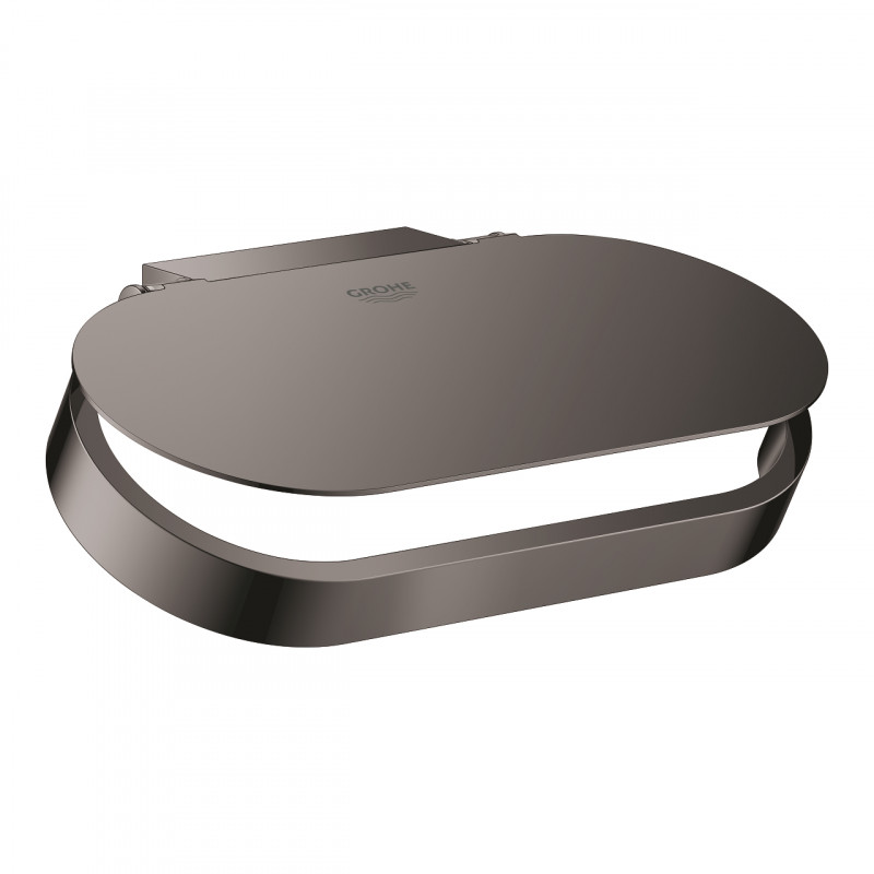 Grohe Selection uchwyt na papier z pokrywą grafit polerowany hard graphite 41069A00