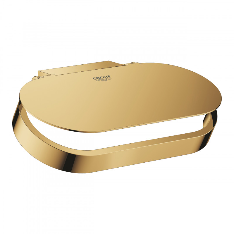 Grohe Selection uchwyt na papier z pokrywą złoto polerowane cool sunrise 41069GL0