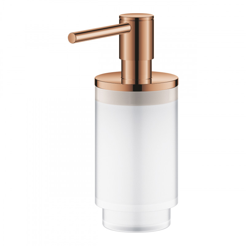 Grohe Selection dozownik do mydła szkło / złoto plerowane warm sunset 41028DA0