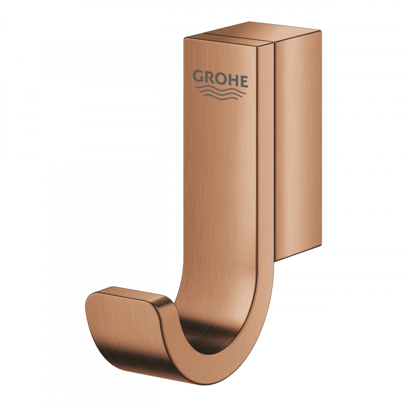 Grohe Selection wieszak haczyk pojedynczy złoty szczotkowany brushed warm sunset 41039DL0