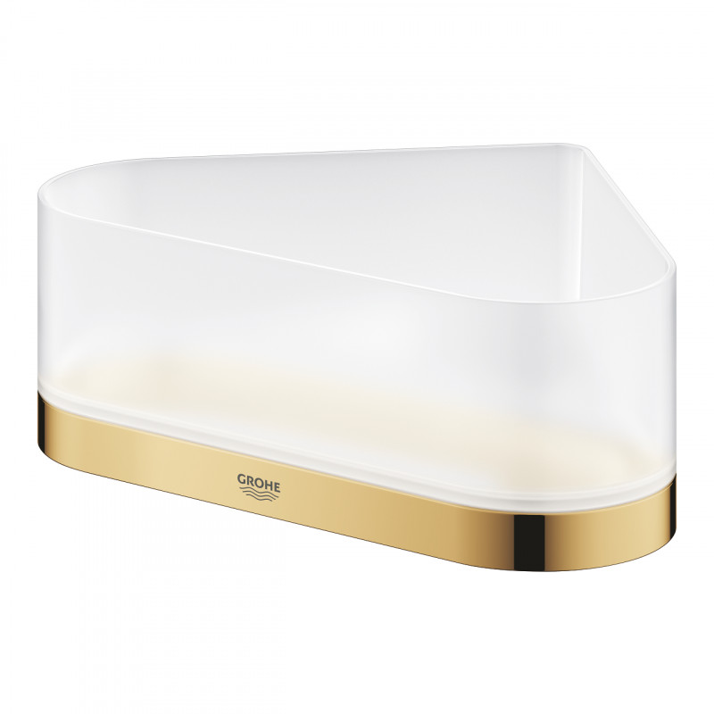 Grohe Selection narożna półka prysznicowa złoto polerowane cool sunrise 41038GL0