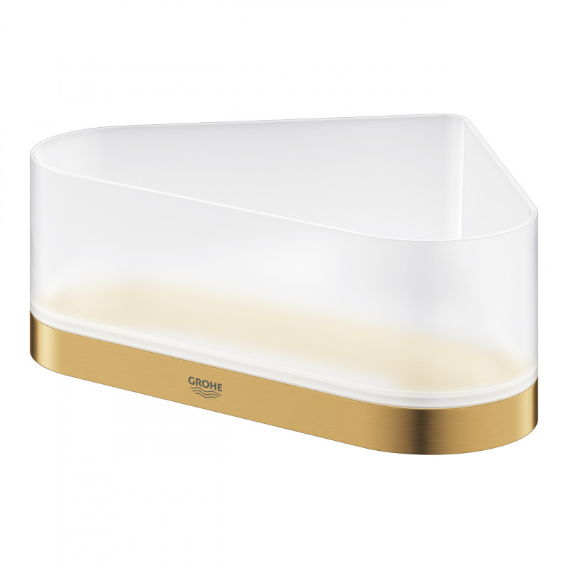 Grohe Selection narożna półka prysznicowa złoto szczotkowane brushed cool sunrise 41038GN0