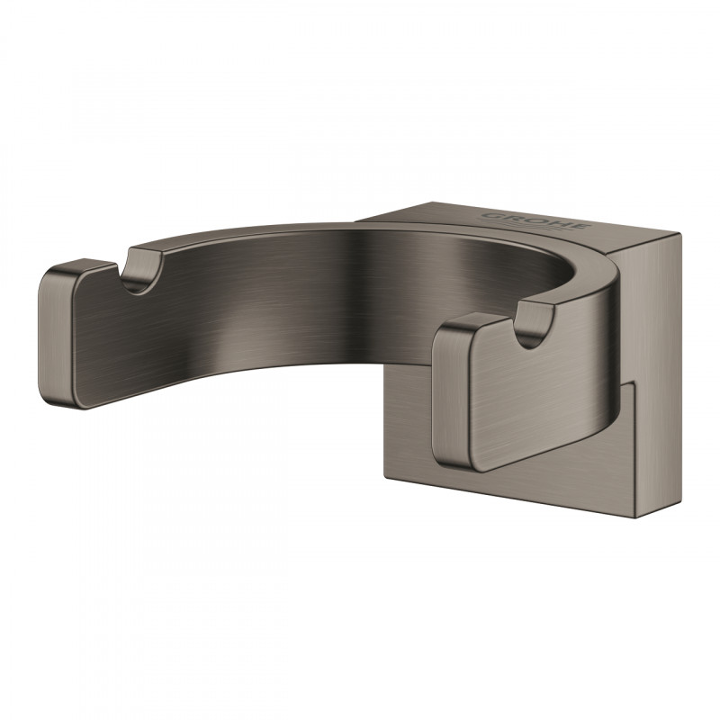 Grohe Selection wieszak haczyk podwójny grafit szczotkowany brushed hard graphite 41049AL0