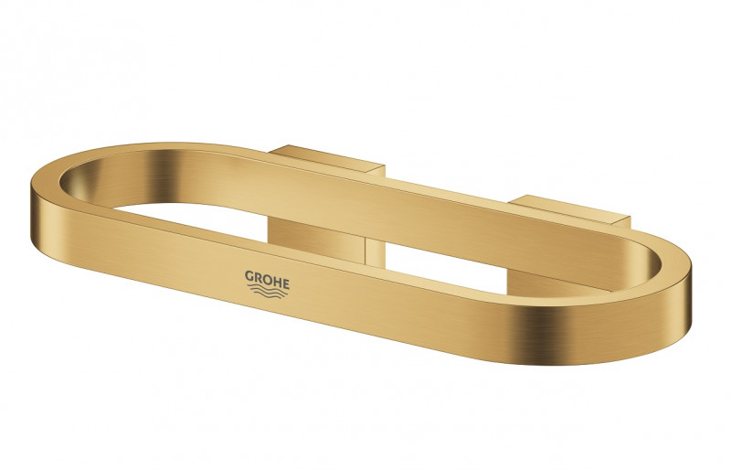 Grohe Selection wieszak na ręcznik, uchwyt do mydelniczki lub półki złoto szczotkowane brushed cool sunrise 41035GN0