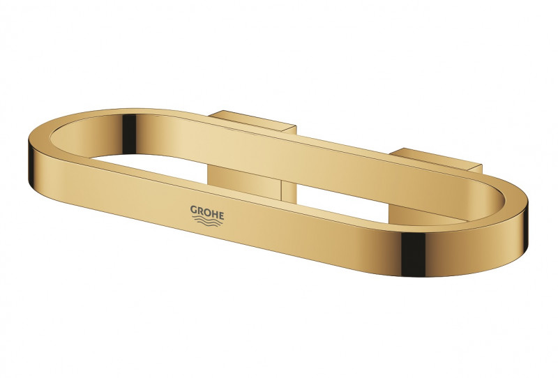 Grohe Selection wieszak na ręcznik, uchwyt do mydelniczki lub półki złoto polerowane cool sunrise 41035GL0
