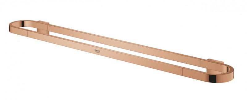 Grohe Selection wieszak na ręcznik kąpielowy, uchwyt do półki złoty polerowany warm sunset 41056DA0