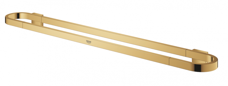 Grohe Selection wieszak na ręcznik kąpielowy, uchwyt do półki złoty polerowany cool sunrise 41056GL0