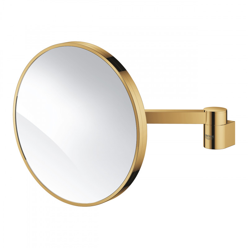 Grohe Selection lusterko kosmetyczne powiększające x7 złoto polerowane cool sunrise 41077GL0