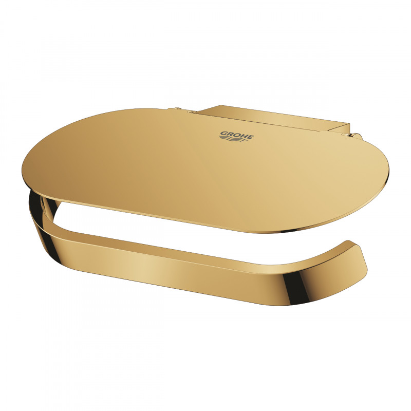 Grohe Selection uchwyt na papier z pokrywą złoto polerowane cool sunrise 41069GL0