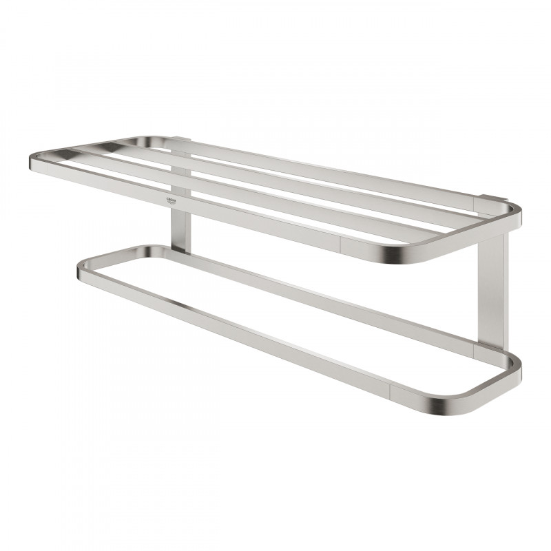 Grohe Selection półka z wieszakiem na ręcznik stal nierdzewna 41066DC0
