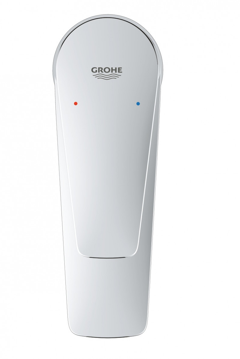 Grohe BauEdge S bateria umywalkowa z korkiem klik-klak chrom połysk 23895001