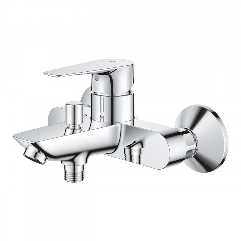 Grohe BauEdge bateria wannowa ścienna chrom połysk 23604001