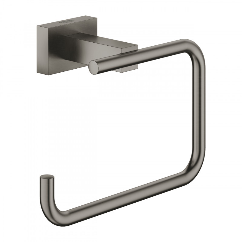 Grohe Essentials Cube uchwyt na papier toaletowy grafit szczotkowany brushed hard graphite 40507AL1