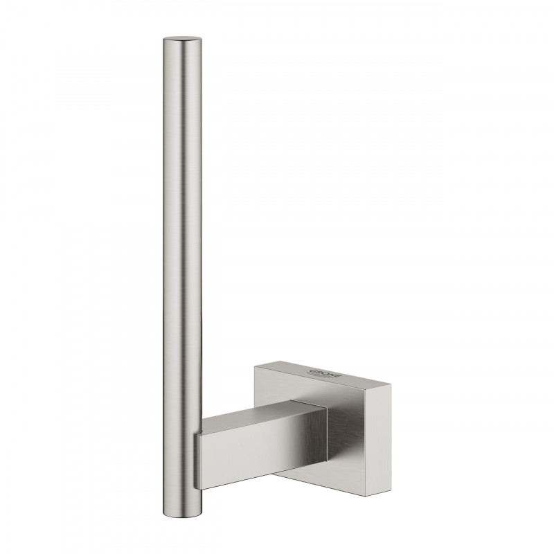 Grohe Essentials Cube uchwyt na zapasowy papier toaletowy stal nierdzewna 40623DC1