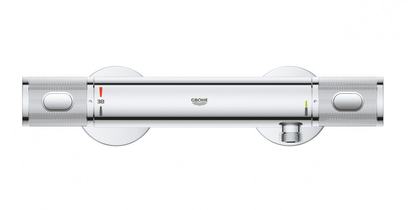 Grohe Grohtherm 1000 Performance bateria prysznicowa termostatyczna ścienna chrom 34776000 / 34827000