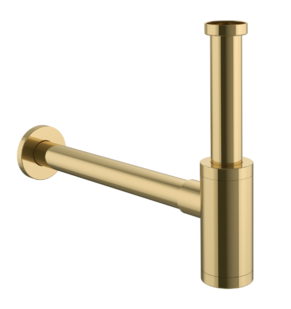 Excellent syfon umywalkowy ozdobny złoty INEX.1818GL