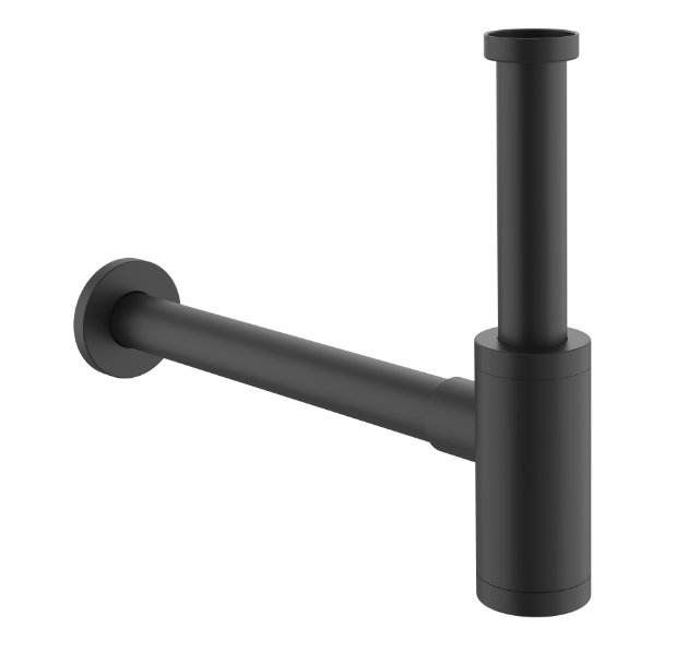 Excellent syfon umywalkowy ozdobny czarny mat INEX.1818BL