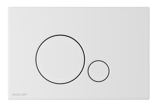 Excellent Ringo przycisk do stelaża WC biały INEX.RI230.150.WH