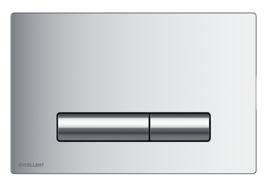 Excellent Aurro Fresh przycisk do stelaża WC chrom INEX.AF230.150.CR