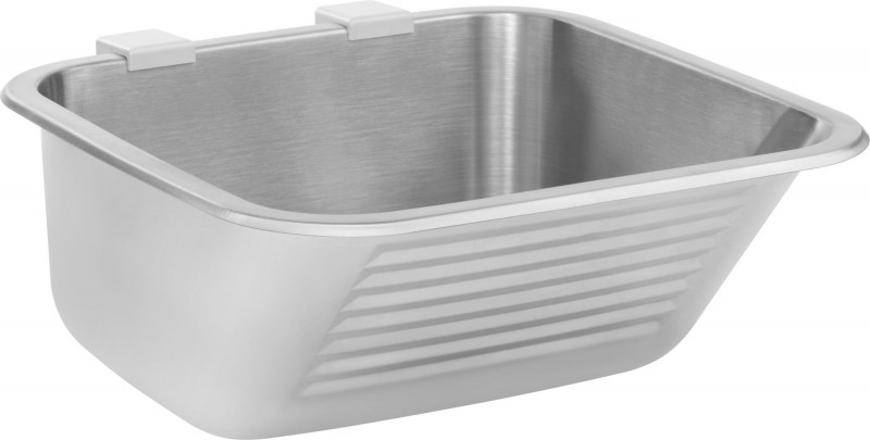 Deante zlewozmywak gospodarczy 1 komora 45x45 cm stal satyna ZYK010A