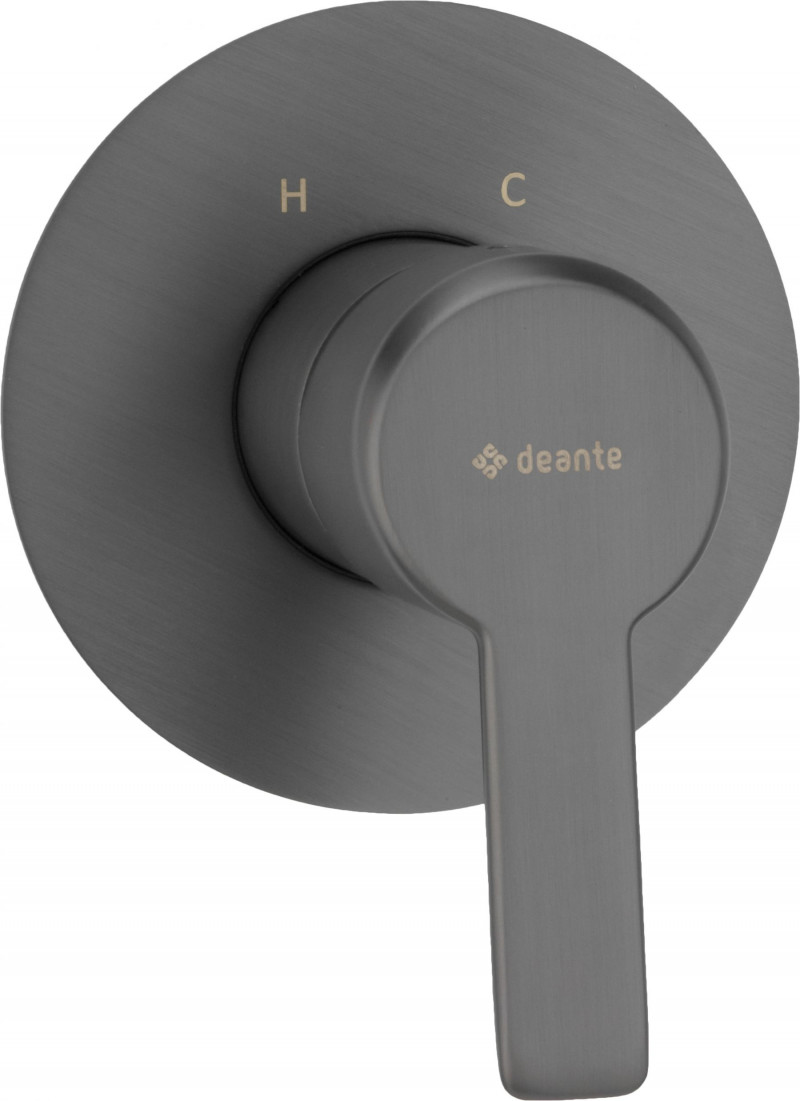 Deante Arnika bateria prysznicowa podtynkowa titanium BQAD44L