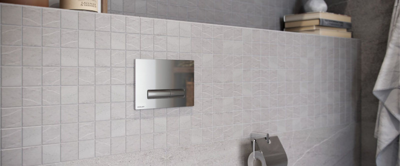 Excellent Aurro Fresh przycisk do stelaża WC chrom INEX.AF230.150.CR