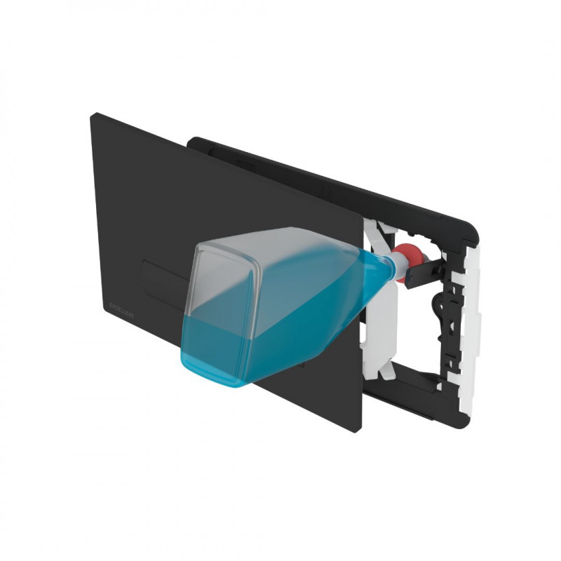 Excellent Aurro Fresh przycisk do stelaża WC czarny INEX.AF230.150.BL