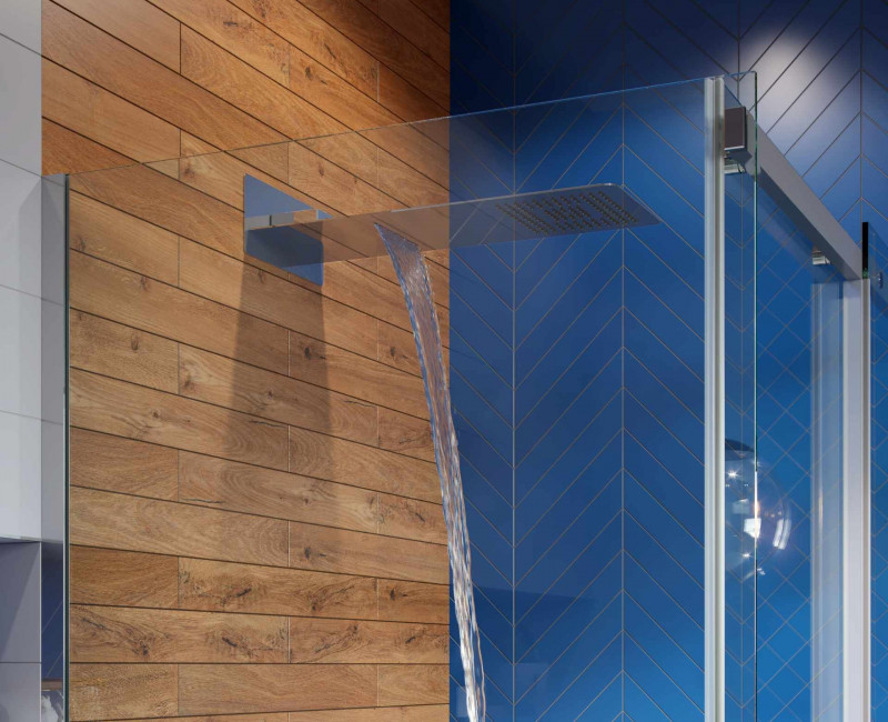 Excellent deszczownica głowica prysznicowa ścienna 2-funkcyjna chrom AREX.3080CR