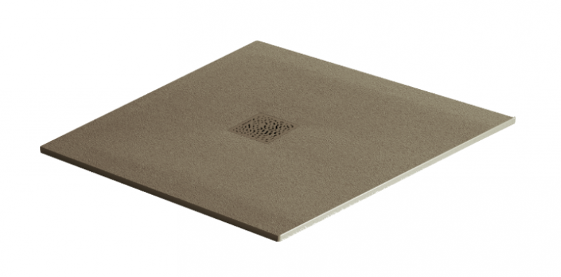 Excellent Arda brodzik kwadratowy niski 90x90 kompozyt cappucino BREX.1502.090.090.CAN