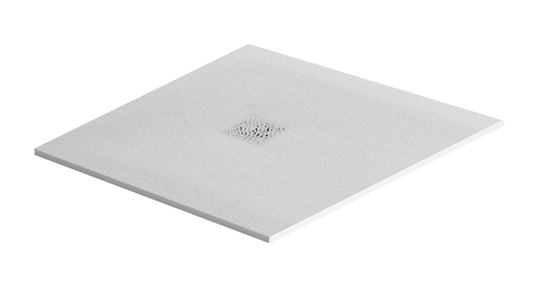 Excellent Arda brodzik kwadratowy niski 90x90 kompozyt biały BREX.1502.090.090.WHN